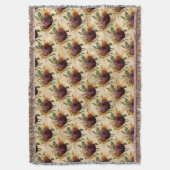 ヒマワリとランヌカルス スローブランケット (正面縦)