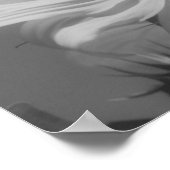 ヒマワリと昆虫友達の部分色 ポスター (角)