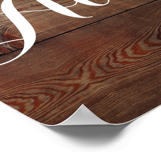 ヒマワリと海軍のバラ結婚の歓迎サイン ポスター (角)