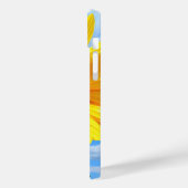 ヒマワリと蜂のiPhoneケース Case-Mate iPhoneケース (裏面 / 左)