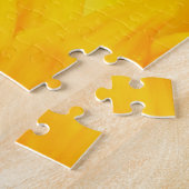 ヒマワリと蝶パズル ジグソーパズル (側面)