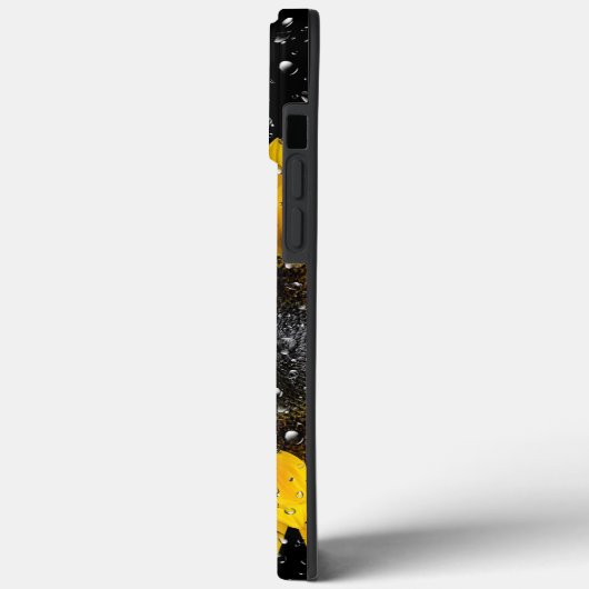 ヒマワリと雨粒 Case-Mate iPhoneケース (裏面 / 左)