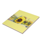 ヒマワリのお母さん タイル (側面)