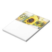ヒマワリのお母さん ノートパッド (回転)