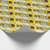ヒマワリのお母さん ラッピングペーパー (角)