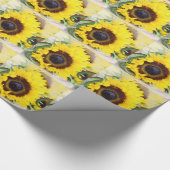 ヒマワリのお母さん ラッピングペーパー (角)