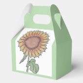 ヒマワリのお願い箱 フェイバーボックス (裏面)