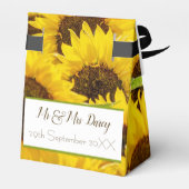 ヒマワリのお願い箱 フェイバーボックス (裏面サイド)