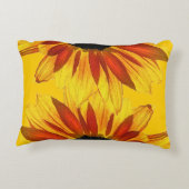 ヒマワリのアクセントの枕 アクセントクッション (裏面)