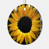 ヒマワリのオーナメント セラミックオーナメント (左)