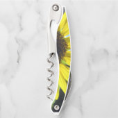 ヒマワリのコルクせん抜き ソムリエナイフ (正面)