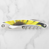 ヒマワリのコルクせん抜き ソムリエナイフ (正面)