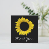 ヒマワリのサンキューカード サンキューカード (スタンド正面)