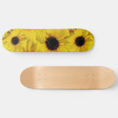ヒマワリのスケートボード スケートボード (横)