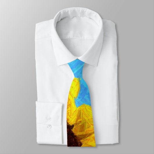 ヒマワリのタイ ネクタイ (タイ)