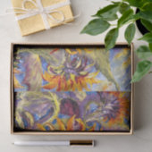 ヒマワリのティッシュペーパー 薄葉紙 (ギフト)