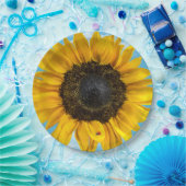 ヒマワリのテントウムシ ペーパープレート (パーティー)