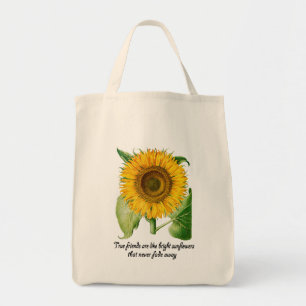 ヒマワリのトートの買い物袋の友人の花のギフト トートバッグ