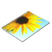 ヒマワリのノート ノートブック (左側)