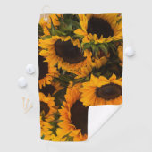 ヒマワリのバスケット ゴルフタオル (インサイチュ)