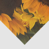 ヒマワリのバスケット 薄葉紙 (詳細)