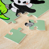ヒマワリのパンダ ジグソーパズル (側面)