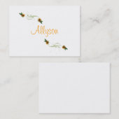 ヒマワリのパーソナライズなビジネスかテレホンカード コーリングカード (正面/裏面)