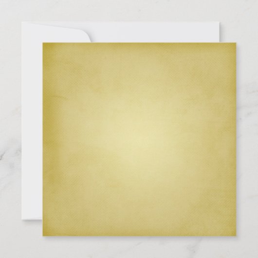 ヒマワリのボーダーブライダルシャワー 招待状 (裏面)