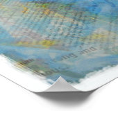 ヒマワリのポスターを恐れない ポスター (角)