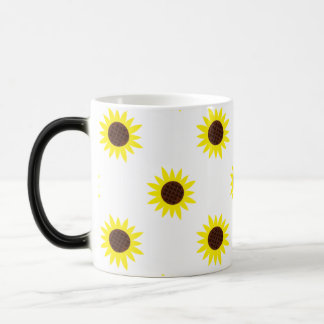 ヒマワリのマグカップデザイン モーフィングマグカップ