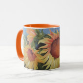 ヒマワリのマグ マグカップ (正面左)