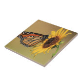 ヒマワリのマダラチョウ タイル (側面)