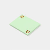 ヒマワリのミツバチPost It Notes ポストイット (アングル)