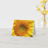 ヒマワリのメッセージカード カード (黄色い花)