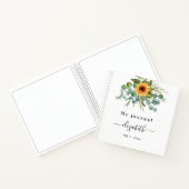 ヒマワリのユーカリ ノートブック (内部)