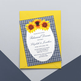 ヒマワリのリハーサルディナー 招待状