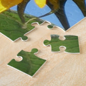 ヒマワリの丈夫なChipboardによって取付けられるパズル ジグソーパズル (側面)