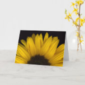 ヒマワリの上昇 カード (黄色い花)