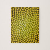 ヒマワリの中心 ジグソーパズル (縦)