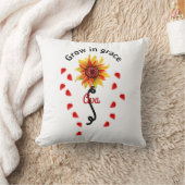 ヒマワリの個人設カスタム定引用文 クッション (ブランケット)