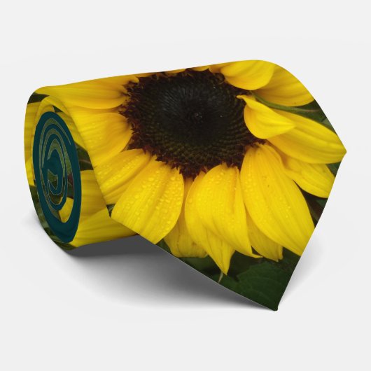 ヒマワリの優美 ネクタイ (ロール)