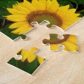 ヒマワリの分野 ジグソーパズル (側面)