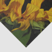 ヒマワリの包装紙 薄葉紙 (詳細)