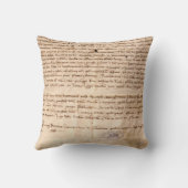 ヒマワリの古代ローマのイタリア人の枕 クッション (裏面)