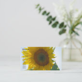 ヒマワリの名刺 名刺 (スタンド正面)