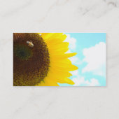 ヒマワリの名刺(2) 名刺 (裏面)