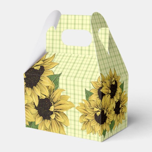 ヒマワリの国のプレイドの好意ボックス フェイバーボックス (正面サイド)