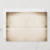 ヒマワリの国のリハーサルディナー招待状 招待状 (裏面)