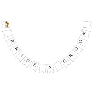 ヒマワリの安価な結婚式はセットのキットを包みます バンティングフラッグ