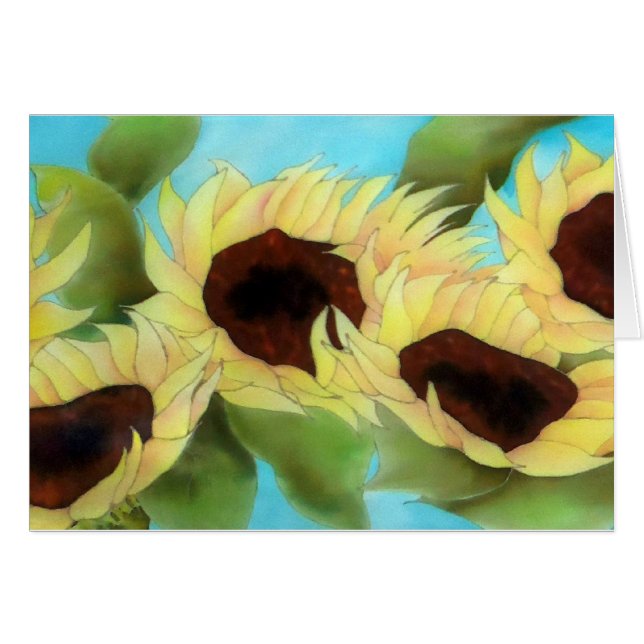 ヒマワリの庭 (正面横)